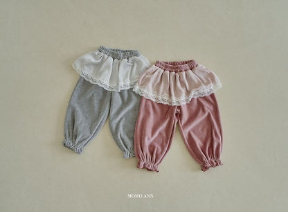 momoann satin jogger pants (kids & adult )