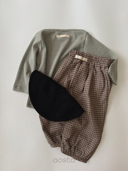 Aosta mocha balloon pants (~70-115cm)