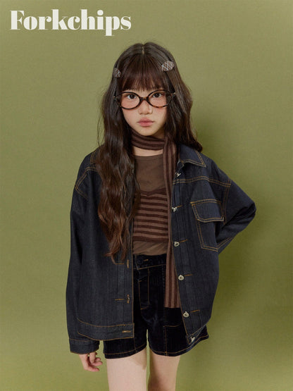 FORKCHIPS union denim jacket (95-160cm)