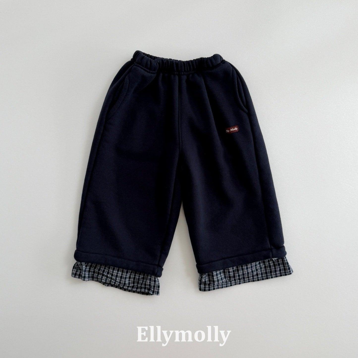 ELLYMOLLY hershey color block pants (90-145cm)