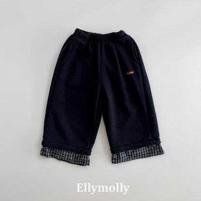 ELLYMOLLY hershey color block pants (90-145cm)