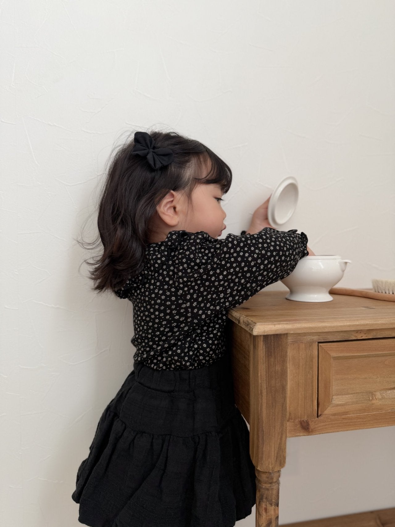 mimi market dia fril collar tee (75-90cm)