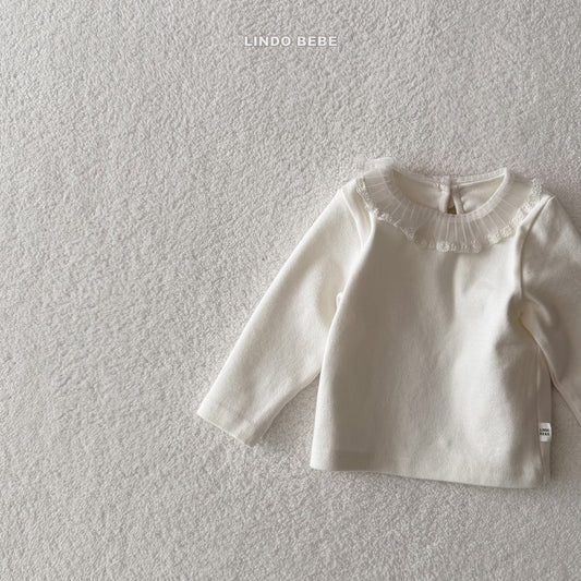 LINDO cozy frill tee(3-18m)