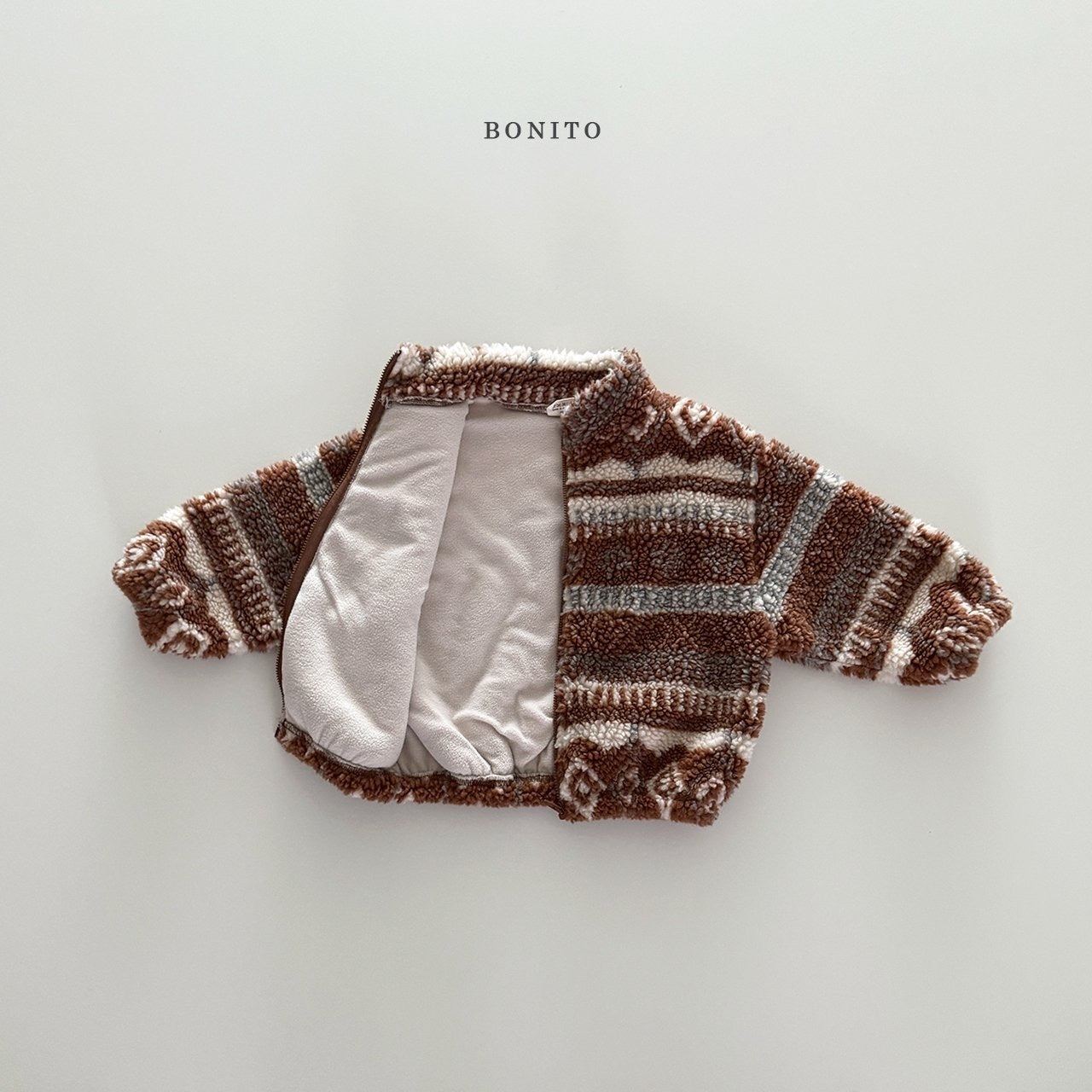 Bonito nordic tumble zip-up (~80-140cm)