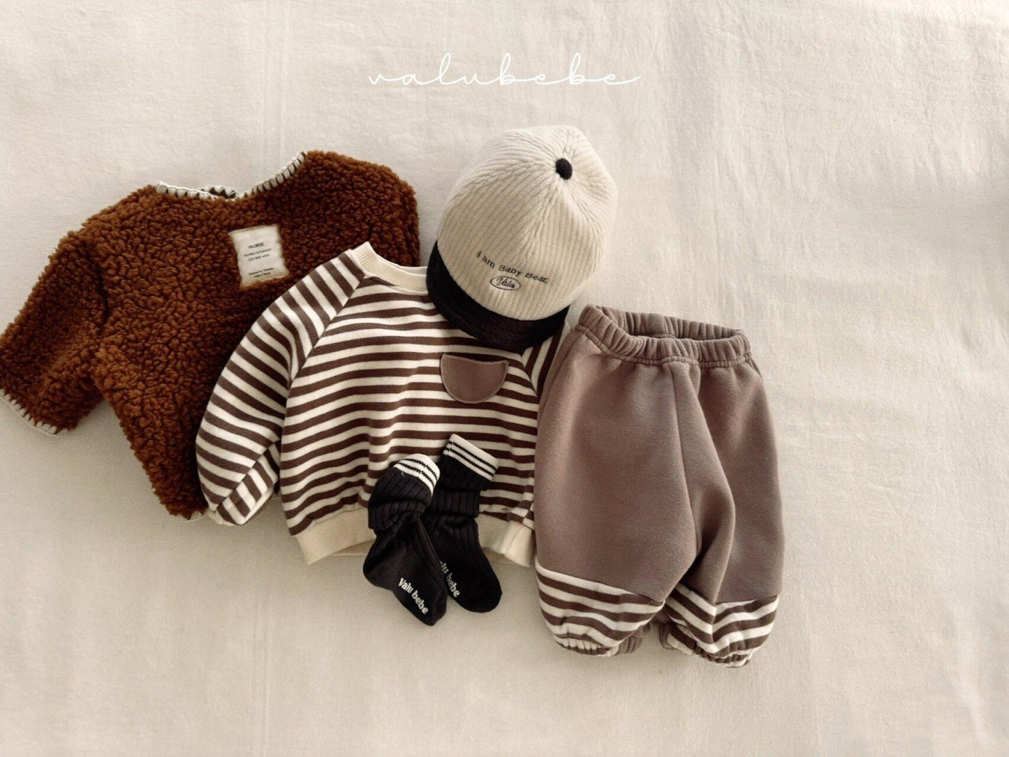 Valubebe Tiramisu brushed sweatshirt (70-110cm)