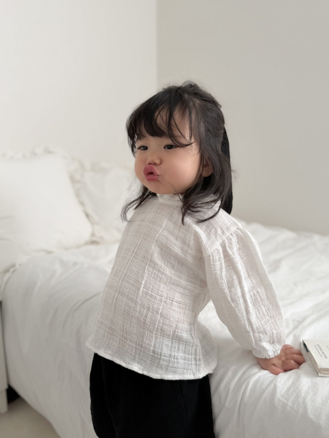 mimi market ella frill blouse (75-90cm)