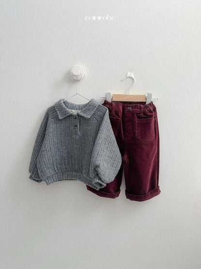 minirobe kiko pocket pants (75-110cm)