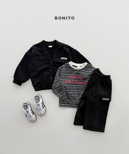 bonito french terry cargo pants (~80-140cm)