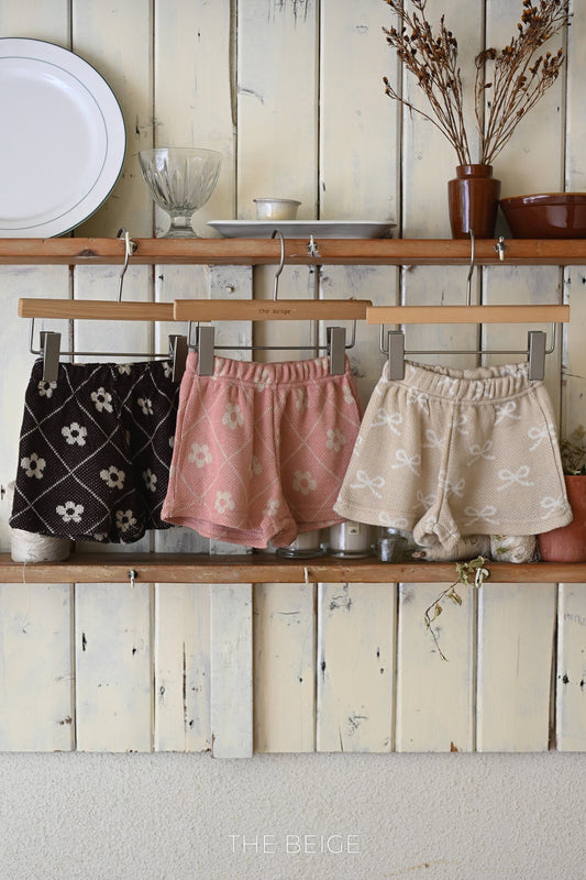 the beige knit pants (80-120cm)