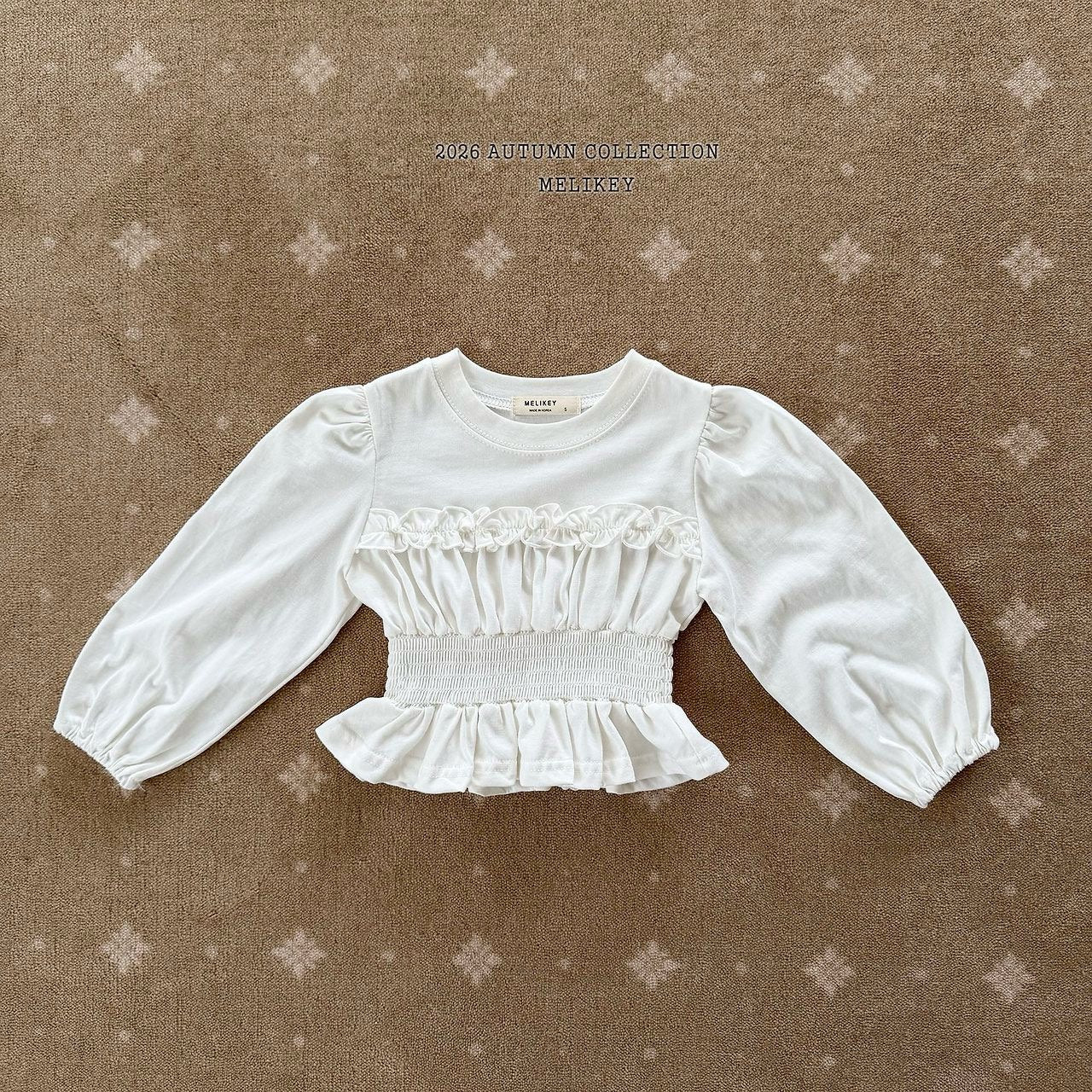 melikey smoke frill t (~80-140cm)