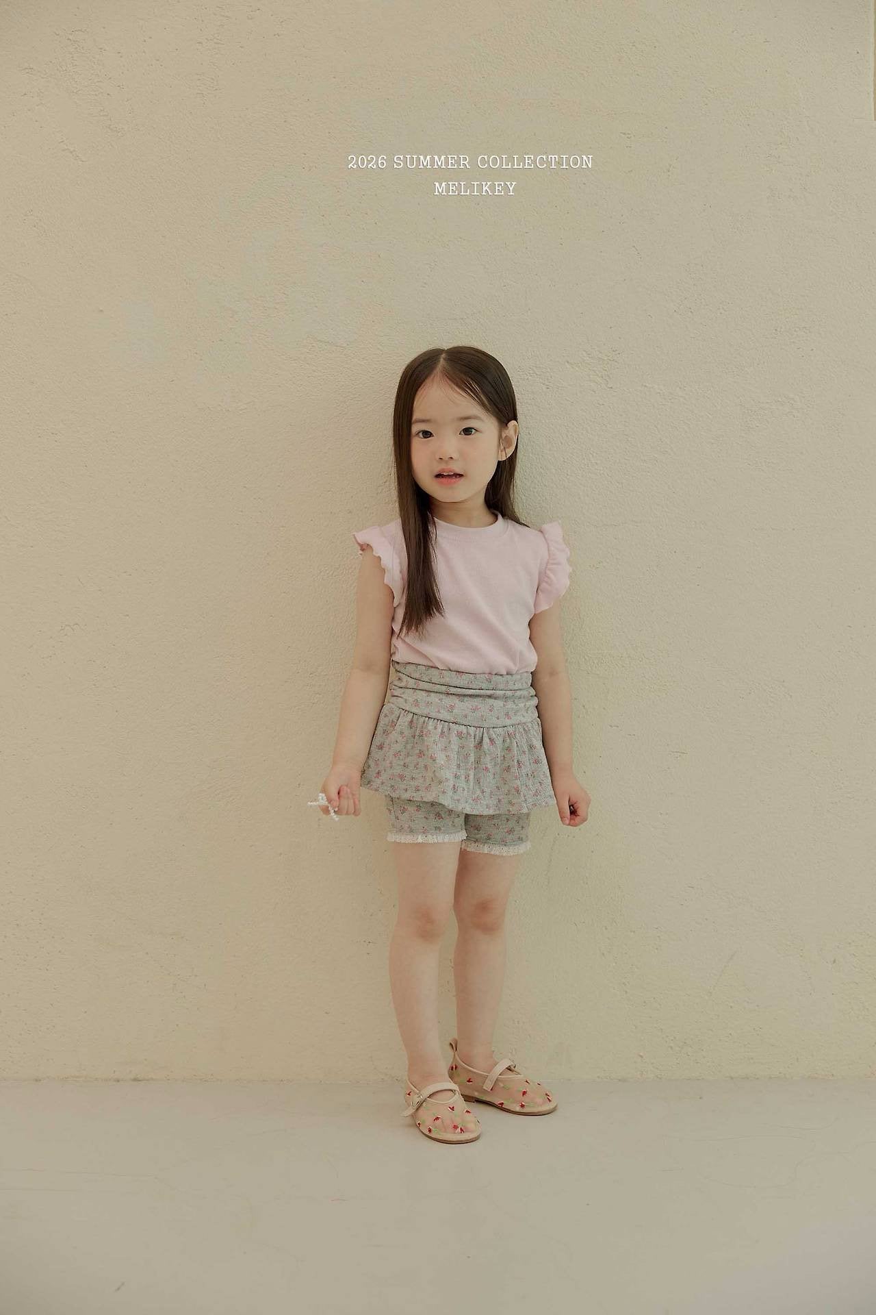 melikey macaron frill t-shirt (~80-140cm)