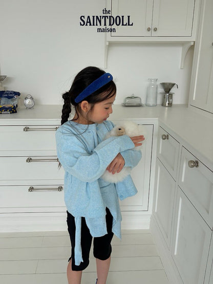 saintdoll classic cardigan (kids & mom)