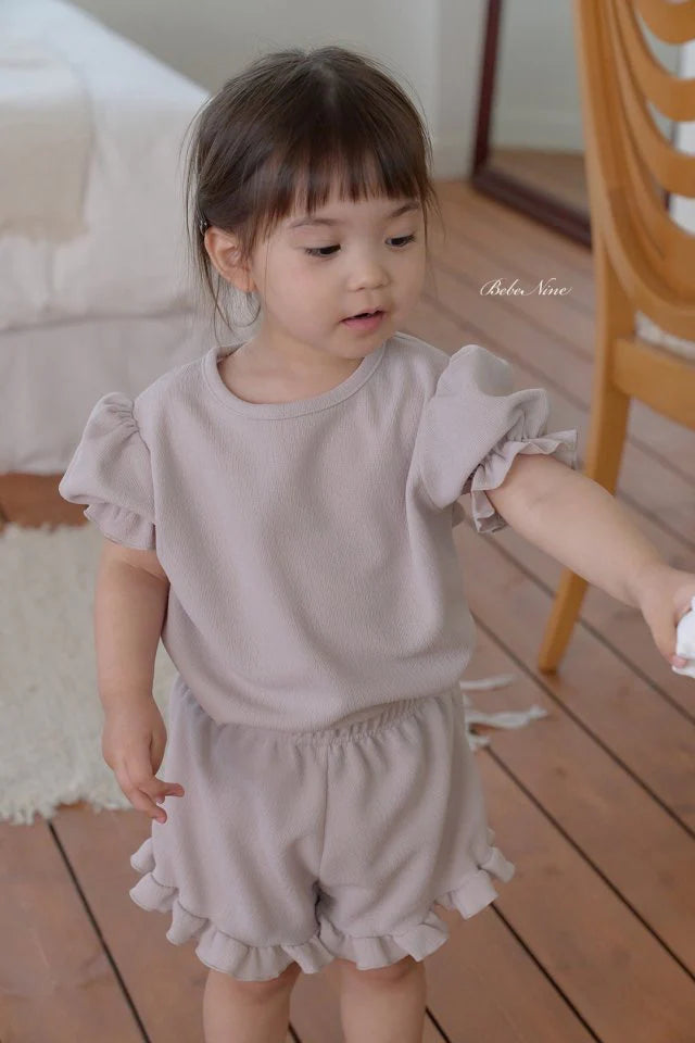 Bebenine Puff Shorts Set (65-110cm)