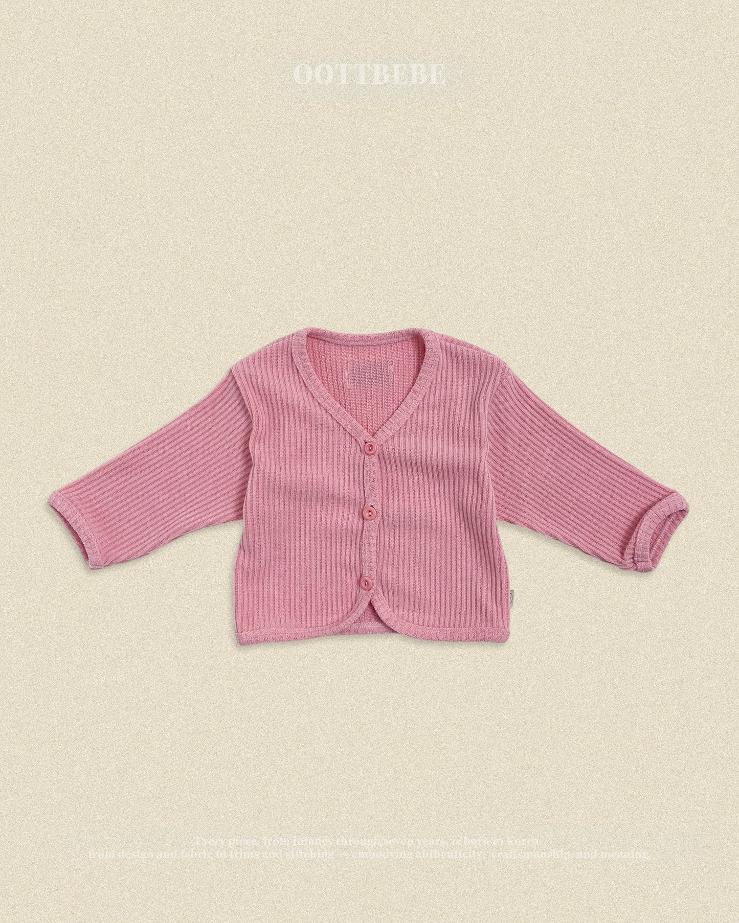 oottbebe HARIBO rib cardigan (65-115cm)