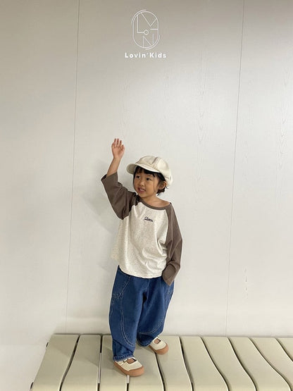 lovin cheers raglantee(kids&adult)