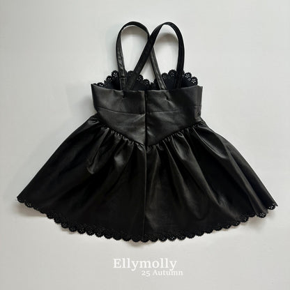 ELLYMOLLY pintuck leather ops (90-160cm)