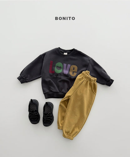 bonito soft jogger pants (~80-140cm)