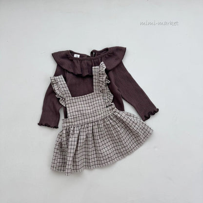 mimi market anna collar tee (bee 70cm-85cm)