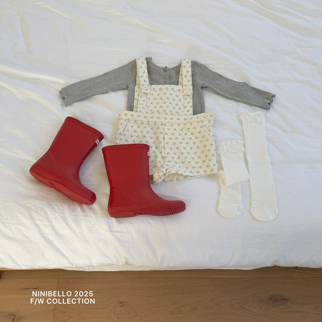 ninibello blooming overalls (80-130cm)