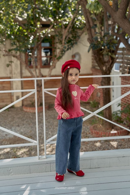 momoann wool denim pants (90-140cm)