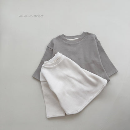 mimi market waffle rappa tee (bebe70-85cm)