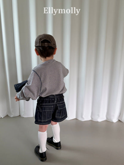 ELLYMOLLY flap non fade pants(90-145cm)