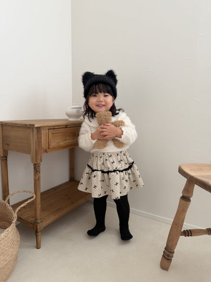 mimi market ribbon can skirt (70-85cm)