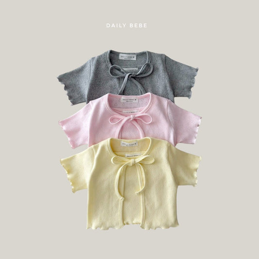 Dailybebe 愛心細肩吊帶外套set (75-140cm)