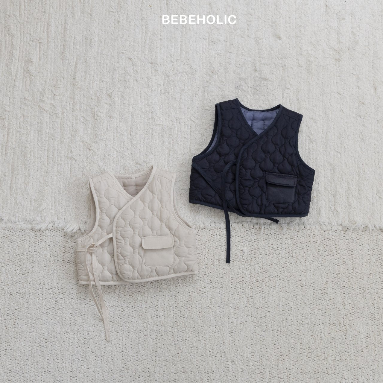 bebeholic jar quilted vest (6-18m)