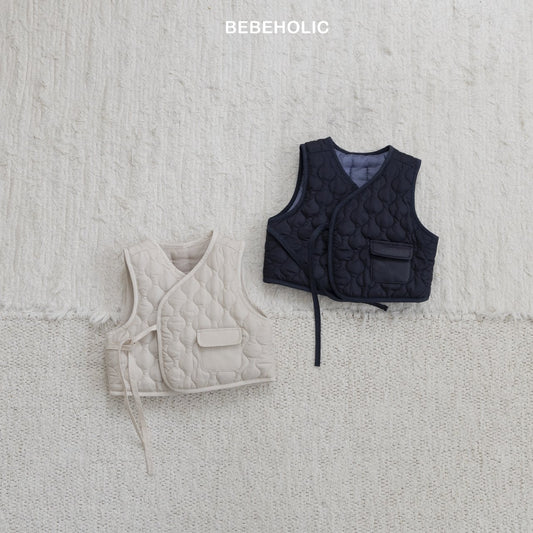 bebeholic jar quilted vest (6-18m)