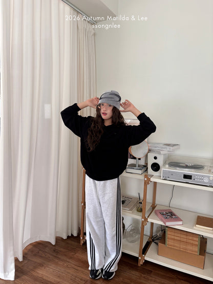 matilda&lee 3stripe leaf pants (85-165cm)
