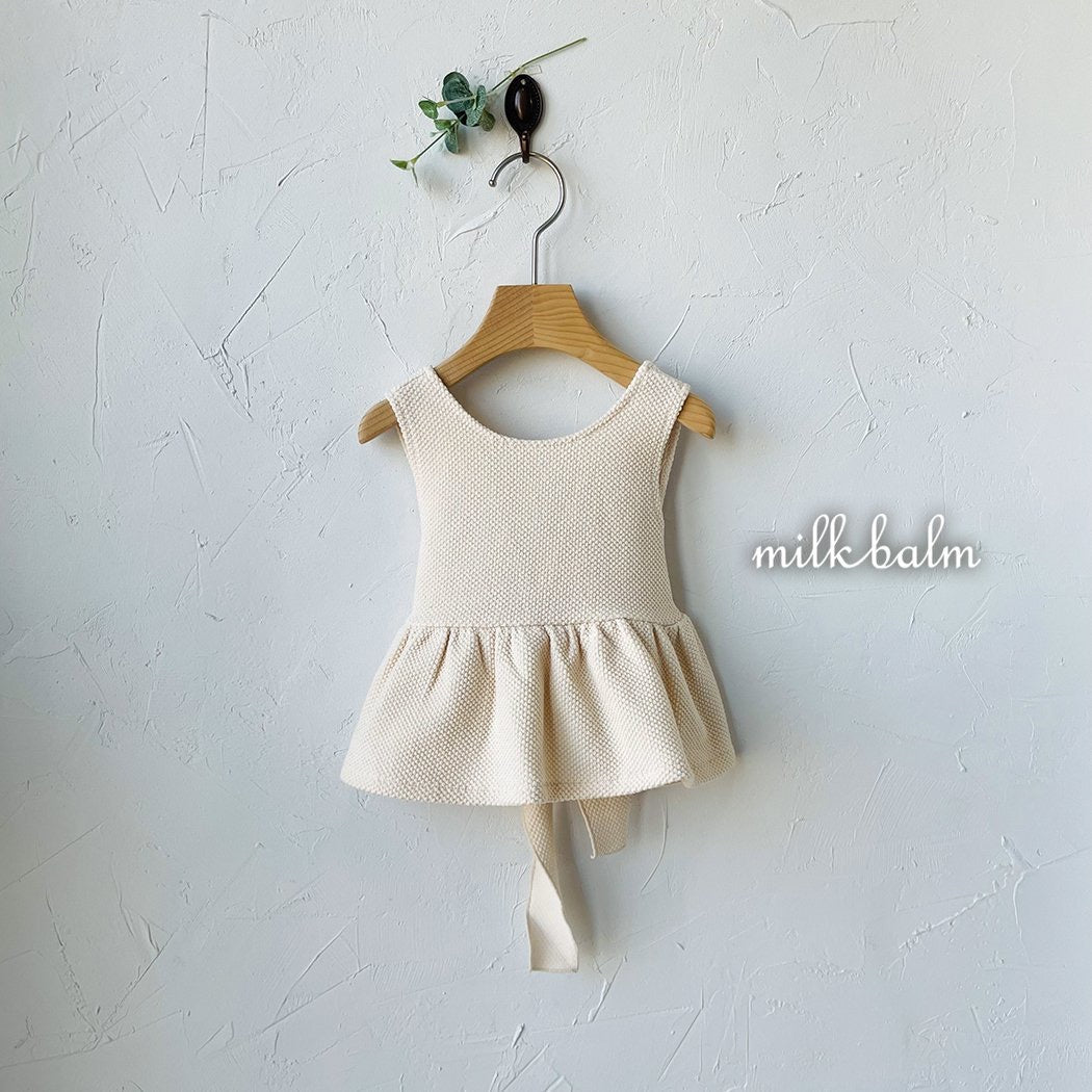 milkbalm emboss bustier (75-125cm)