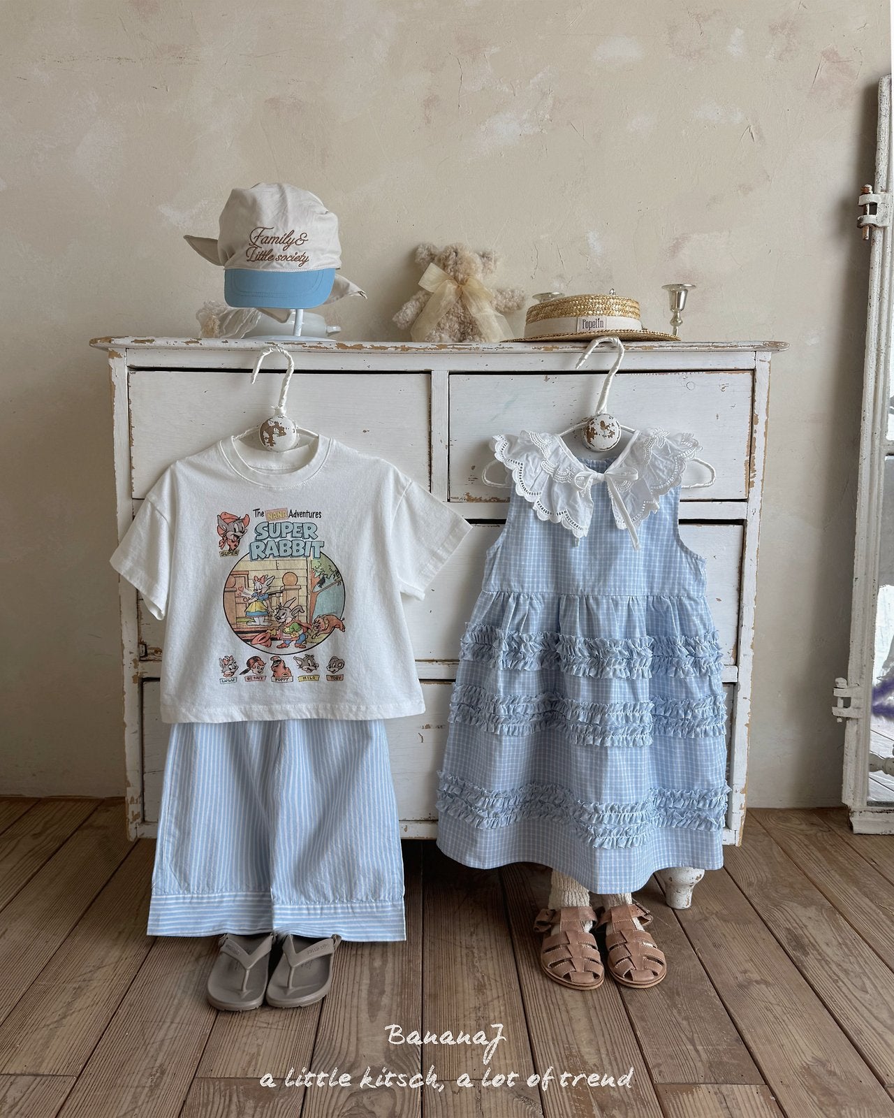 BANANAJ super rabbit t ( kids & adult )