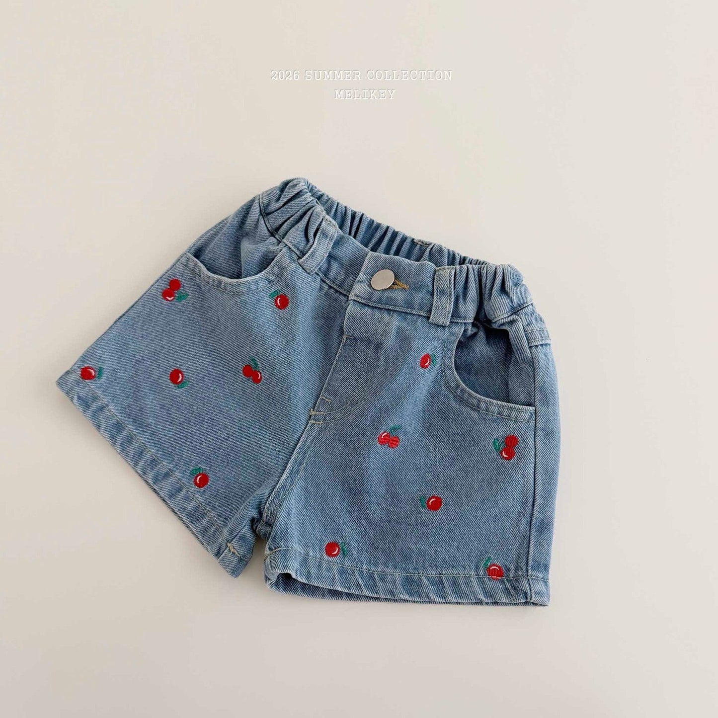 melikey mini cherry shorts (~80-140cm)