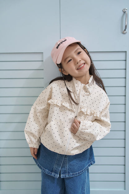 momoann dot zip up (90-140cm)