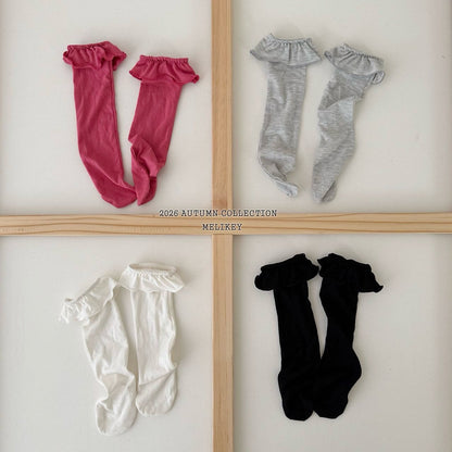 melikey frill socks