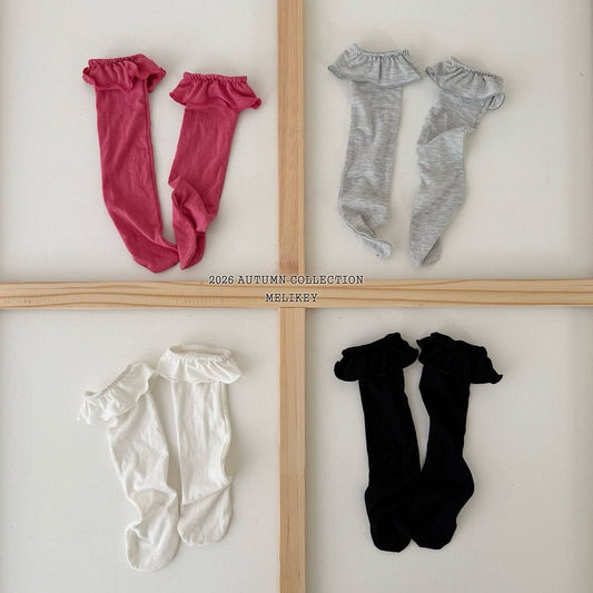 melikey frill socks