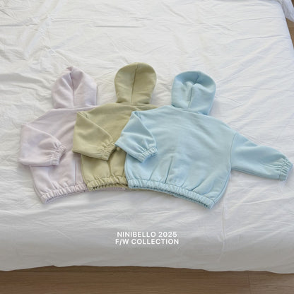 ninibello deer hood zip-up (80-130cm)