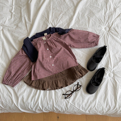 ninibello hazel puff blouse (80-130cm)