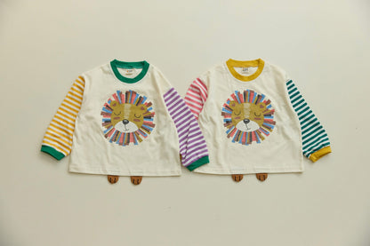 Orangemom 條紋獅子上衣 (95-140cm)