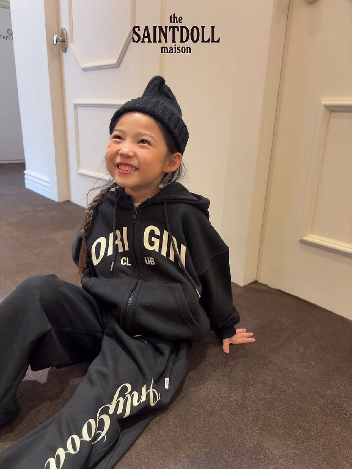 saintdoll autumn hood zip-up (90-150cm)