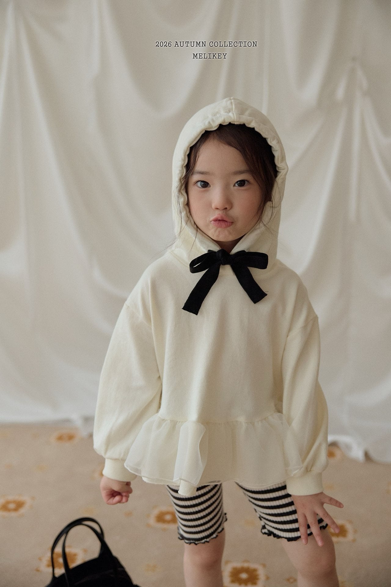 melikey chacha frill hoodie (~80-140cm)