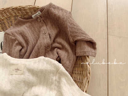 valubebe ale jacquard cardigan (6-24m)