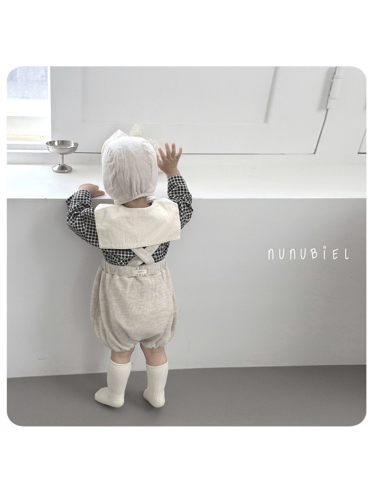 nunubiel bebe check blouse (~70-80cm)