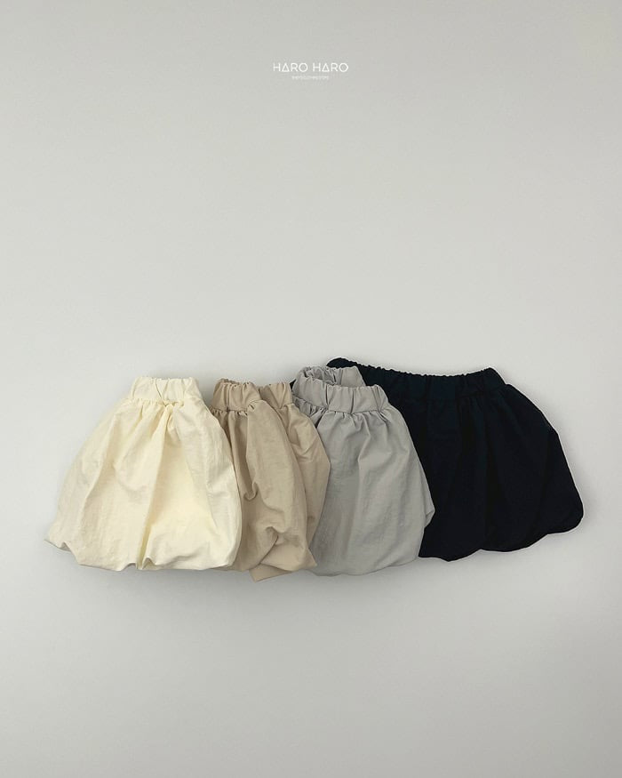 HAROHARO ballon box skirt (85-140cm)