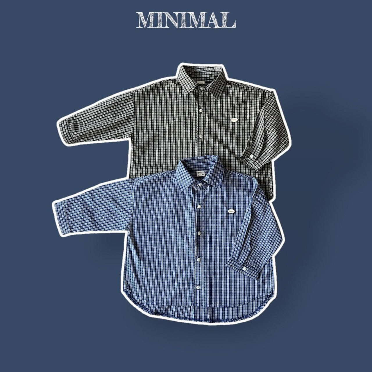 Minimal Kitch check shirts (85-140)