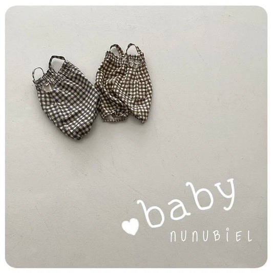 Nunubiel checkerboard romper (6-18m)