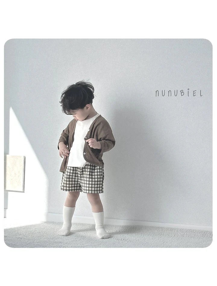 Nunubiel checkerboard pants (75-120cm)