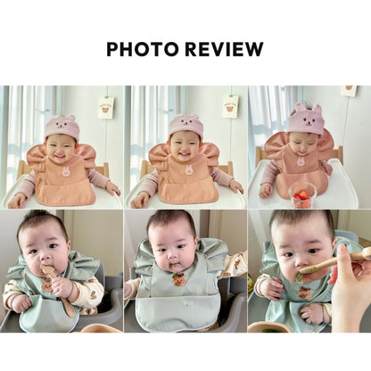 防水防污輔食圍嘴